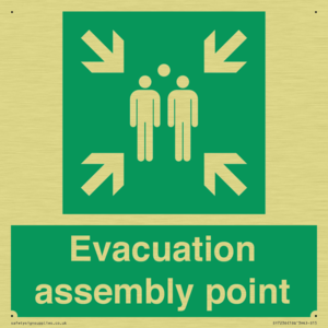 Evacuation assembly point